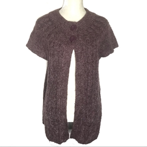 Sonoma Sweaters - 💎 Sonoma chunky cable knit short sleeve cardigan